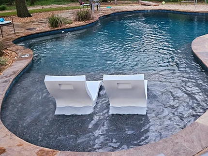 Pool completed work.