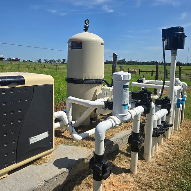 Pool pump and filtration system.